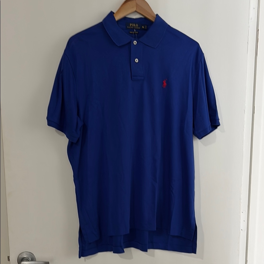 Polo by Ralph Lauren Men's Blue Polo Shirt